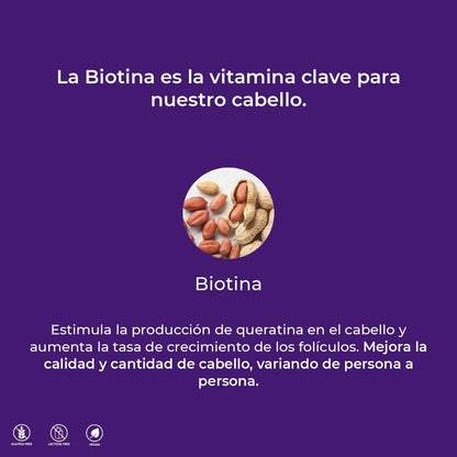 Pack 3 HAIR V-Gummies | Frena la Caída Capilar y Estimula el Crecimiento del Pelo
