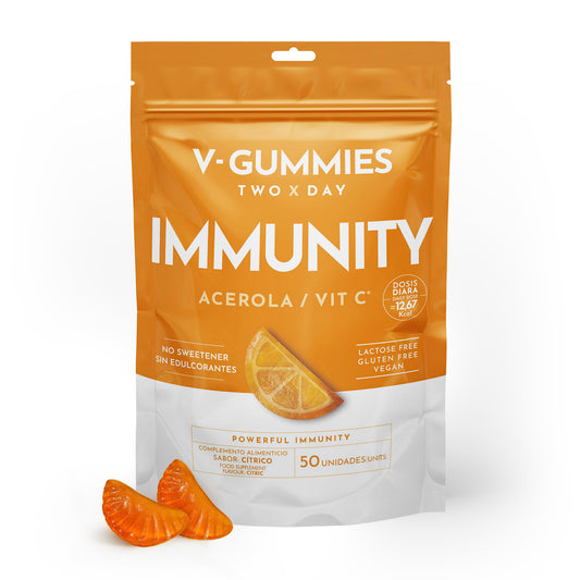 IMMUNITY V-Gummies | Fortalece Sistema Inmunitario y Activa las Defensas