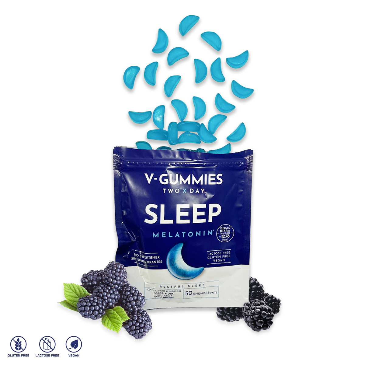 Pack 3 Sleep V-Gummies | Ayuda a Conciliar el Sueño